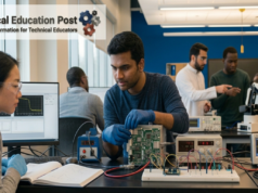 Wharton Model Says Uncapping STEM Green Cards Could Raise U.S. Output 4% International and U.S. STEM students working together in an American engineering laboratory.