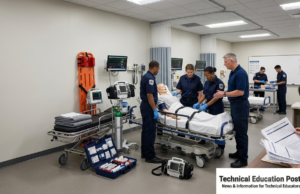 Workforce Pell Becomes Real: What the First Approval Means for CTE Community college students completing hands-on emergency medical technician training in a simulation laboratory.