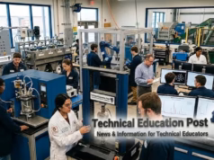 $100 Million Critical Minerals Plan Pulls CTE Into the U.S. Supply Chain Technical Education Post featuring students and instructors in a modern technical education and advanced manufacturing lab