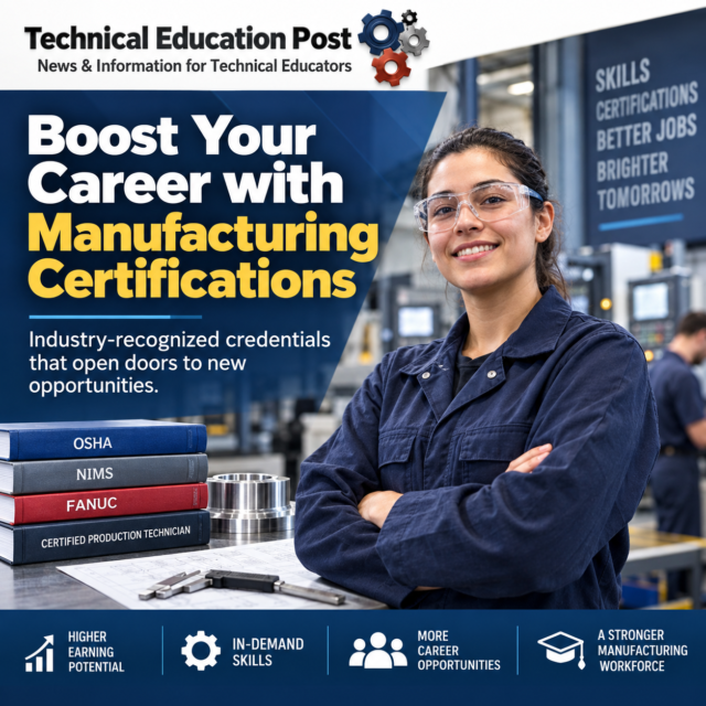 Boost Your Career with Manufacturing Certifications (3) Woman empowered by her manufacturing certifications.