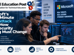 Microsoft’s Seven-Minute Azure Attack Shows How Cybersecurity Training Must Change Cybersecurity students examining a simulated automated cloud attack.